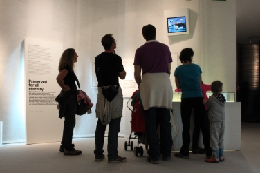 La mostra permanente al Museo archeologico dell'Alto Adige, aperto anche lunedì 5 gennaio (Foto Martin Prast)