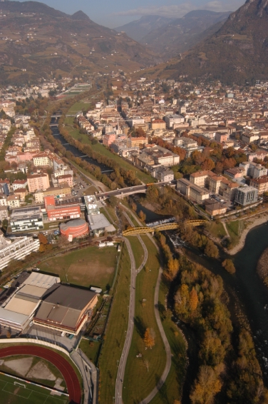Da fine gennaio saranno sistemate tutte le briglie sul Talvera a Bolzano partendo dalla confluenza con il fiume Isarco procedendo verso la sorgente (a dx) Foto: USP/Rip.Opere Idrauliche