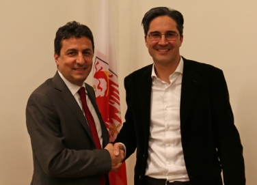 Collaborazione: il direttore dell'Agenzia del Demanio Reggi con il presidente Kompatscher