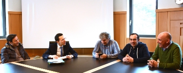 L'assessore Tommasini ai sindacati Lavoratori Edilizia: da tavolo tecnico nuove soluzioni per rilancio settore (Foto: USP/A.Mair)