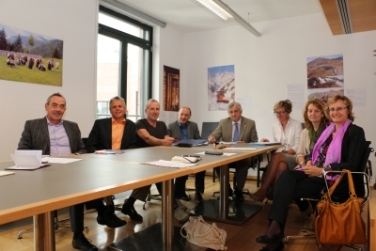 Una parte del gruppo di lavoro (Foto: USP/rc)