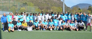 Foto di gruppo con l'assessora Stocker