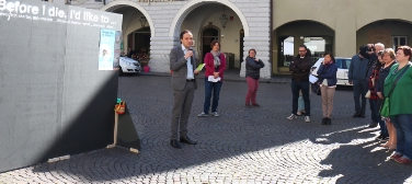 L'assessore provinciale Philipp Achammer ha presentato l'edizione 2015 delle Giornate "Verso una cittadinanza attiva" (Foto: USP/Dip. Cultura tedesca)