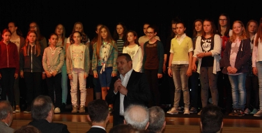 Celebrazione della Giornata dell'Europa allo School Village di Merano