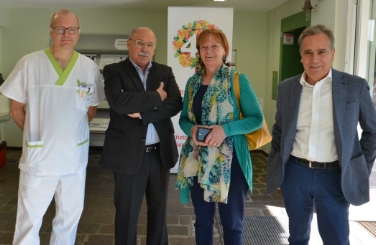 Visita dell'assessora Stocker al Centro podologico altoatesino