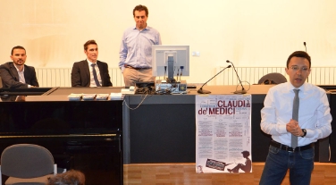 L'assessore Tommasini nel corso del suo intervento