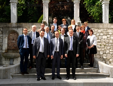 La delegazione altoatesina con l'assessore Achammer ha incontrato i rappresentanti della comunità germanofona del Belgio
