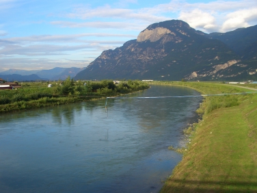 L'Adige (nella foto il tratto a Salorno) rientra nella tipologia fluviale del 2015 (Foto Laboratorio biologico provinciale)