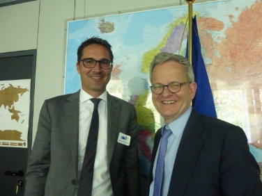 Parte il programma FESR: via libera al presidente Kompatscher dal direttore della Direzione generale per la politica regionale Walter Deffaa