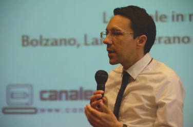 L'assessore Tommasini nel corso del suo intervento