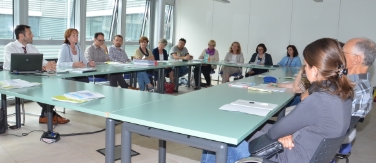L'assessora Stocker nel corso dell'incontro