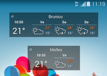 Rinnovati i widgets anche per gli Apple-User