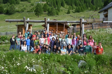 Il campus delle elementari con 48 alunni si è concluso la scorsa settimana (Foto USP/scuola Vallelunga)