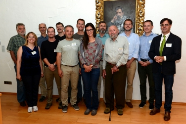 I partecipanti alla tavola rotonda sul futuro della ricerca riguardante il Bletterbach