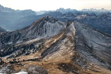 Un'immagine del Col di Lana