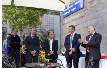 Festeggiamenti per la Stazione rinnovata di Ponte Gardena-Laion (FOTO: USP/A.Schrott)