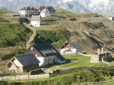 Il villaggio dei minatori a Monteneve