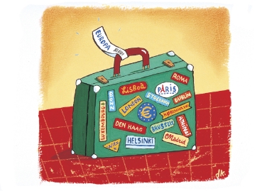 Valigia pronta per quattro giovani altoatesini in partenza grazie al Servizio volontario europeo