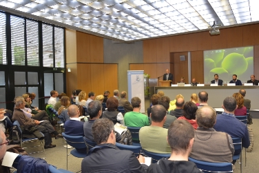 Quasi 200 partecipanti alla conferenza sulla tutela del suolo (Foto USP/mpi)