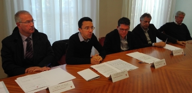 Hanno presentato il Programma edilizio IPES 2016-2020 (FOTO:USP/F.Oliver)