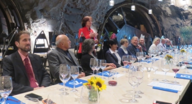 L'assessora Martha Stocker nel corso della cerimonia
