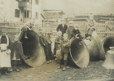 Bambini a Campo Tures durante la Grande guerra (Foto privata famiglia Pörnbacher)