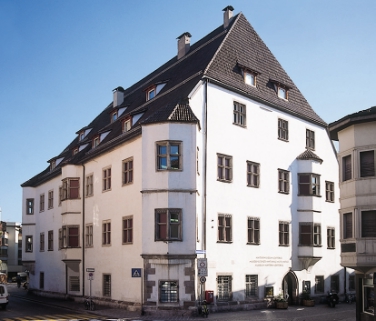 La sede del Museo di Scienze Naturali dell'Alto Adige, in via Bottai,1 a Bolzano