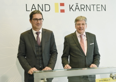Visita a Klagenfurt: il presidente Kompatscher con il governatore Kaiser - Foto: Land Kärnten/fritzpress