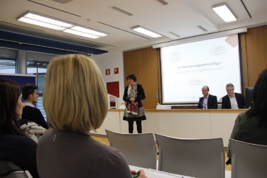 Scambio di opinioni con i soggetti che offrono il servizio a livello provinciale (Foto USP/rm)