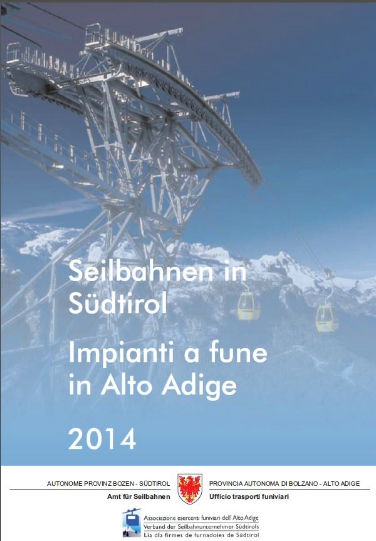 Dati numeri e interventi sugli impianti di risalita in Alto Adige nel nuovo opuscolo della Provincia