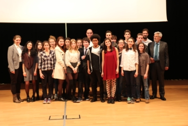La Terza Classe del Liceo Classico "Walther von der Vogelweide" di Bolzano Foto: USP/me