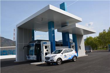 Stazione di rifornimento di idrogeno a Bolzano