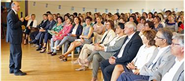 L'Intendente scolastico ladino Roland Verra celebrato quale esperto del mese sulla piattaforma per plurilinguismo Mercator (Foto: USP)