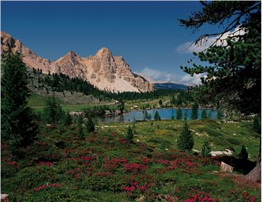 Lo spettacolo delle Dolomiti patrimonio mondiale UNESCO: uno scorcio del Parco naturale Fanes Senes Braies