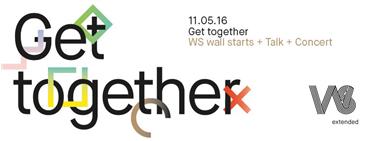 Il banner della serata Get together