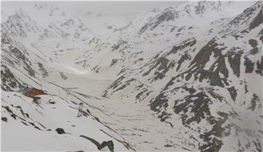 Dal Nordafrica fino all'Alto Adige è giunta aria calda accompagnata dalla sabbia del deserto del Sahara (Foto: USP/ServizioMeteoProvinciale)