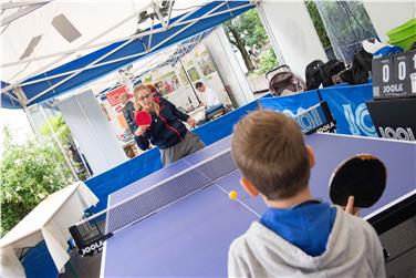 Il tennistavolo (nella foto l'azzurra Debora Vivarelli) è una delle discipline sostenute dalla Provincia di Bolzano