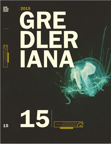 La copertina del nuovo numero di "Gredleriana"