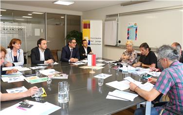 L'incontro tra alcuni membri della Giunta e la Rete contro la violenza