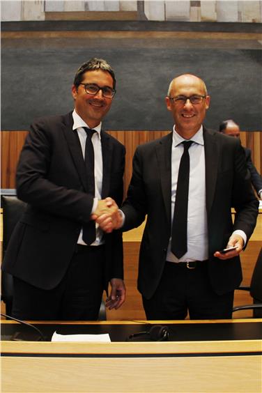 Staffetta alla guida della Regione: Arno Kompatscher eletto presidente, il suo vice sarà Ugo Rossi
