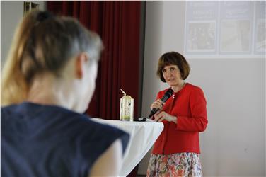 A Stella di Renon l'assessora Deeg ha fatto il punto su famiglia, amministrazione e informatica (Foto USP/kl)