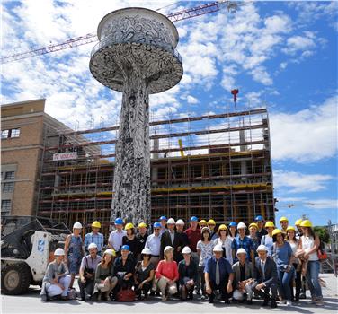 Visita guidata al Parco tecnologico NOI per i collaboratori di tre Ripartizioni provinciali