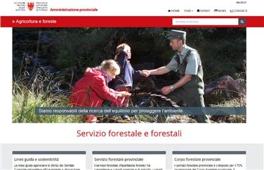 Online il nuovo sito web Servizio Forestale