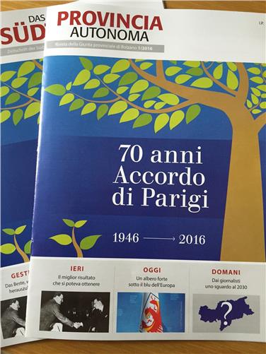 La copertina del numero speciale di Provincia autonoma