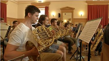 In corso di svolgimento a Dobbiaco il primo Euregio Music Camp (Foto GECT Euregio)