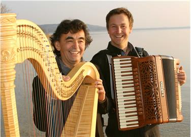 Kiko Pedrozo e Hansi Zeller, i due protagonisti della serata