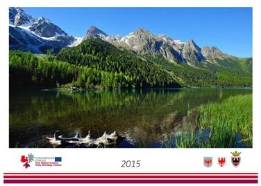 La copertina del calendario Euregio 2015