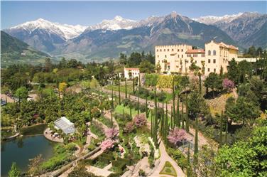 I Giardini di Castel Trauttmansdorff nel periodo della fioritura