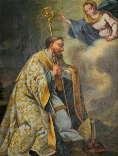 Maria Vergine e San Nicola (Museo Civico di Bolzano) esposta fino al 14 settembre al Centro Trevi alla mostra Tempo&Denaro.Nel Cerchio dell'Arte