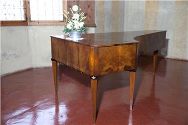 Il fortepiano presente nelle sale rinascimentali di Castel Velturno, strumento ultizzato per il concerto il 20 settembre (Foto: Oskar Verant)